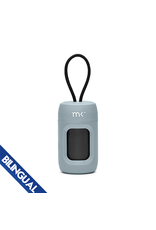 MK Leash Dispenser Black &  Grey with 20 Scented Bags