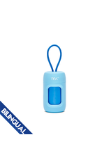 MK Leash Dispenser Blue &  Light Blue with  20 Scented Bags
