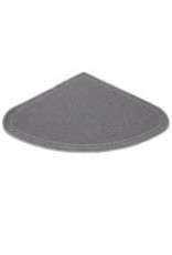Petmate Petmate Corner Litter Mat 38'' x 31'' Gray