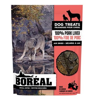 Boreal Boreal Dog Treats 100 Percent Pork Liver Small Bites