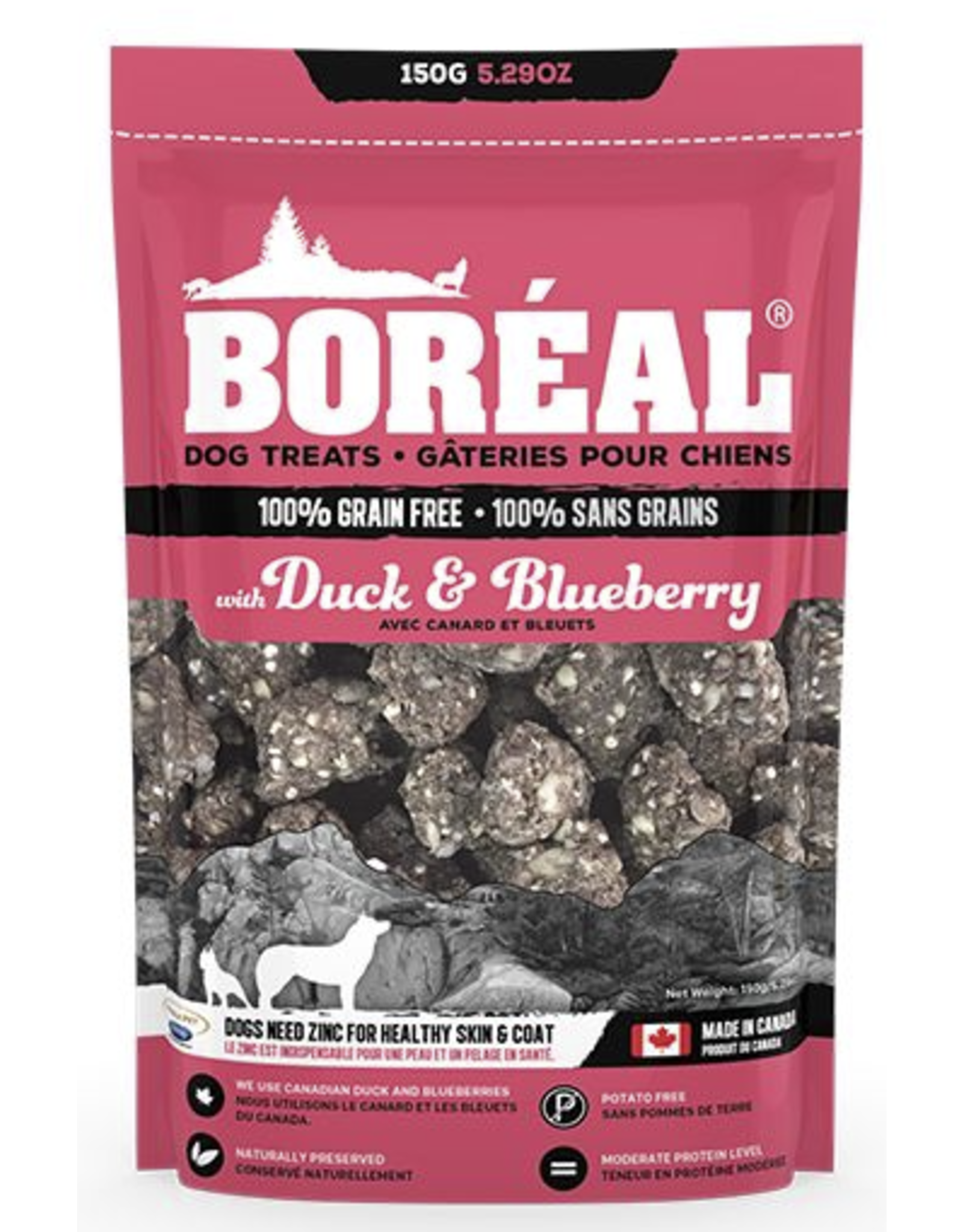 Boreal Boreal Dog Treats- Duck and Blueberry