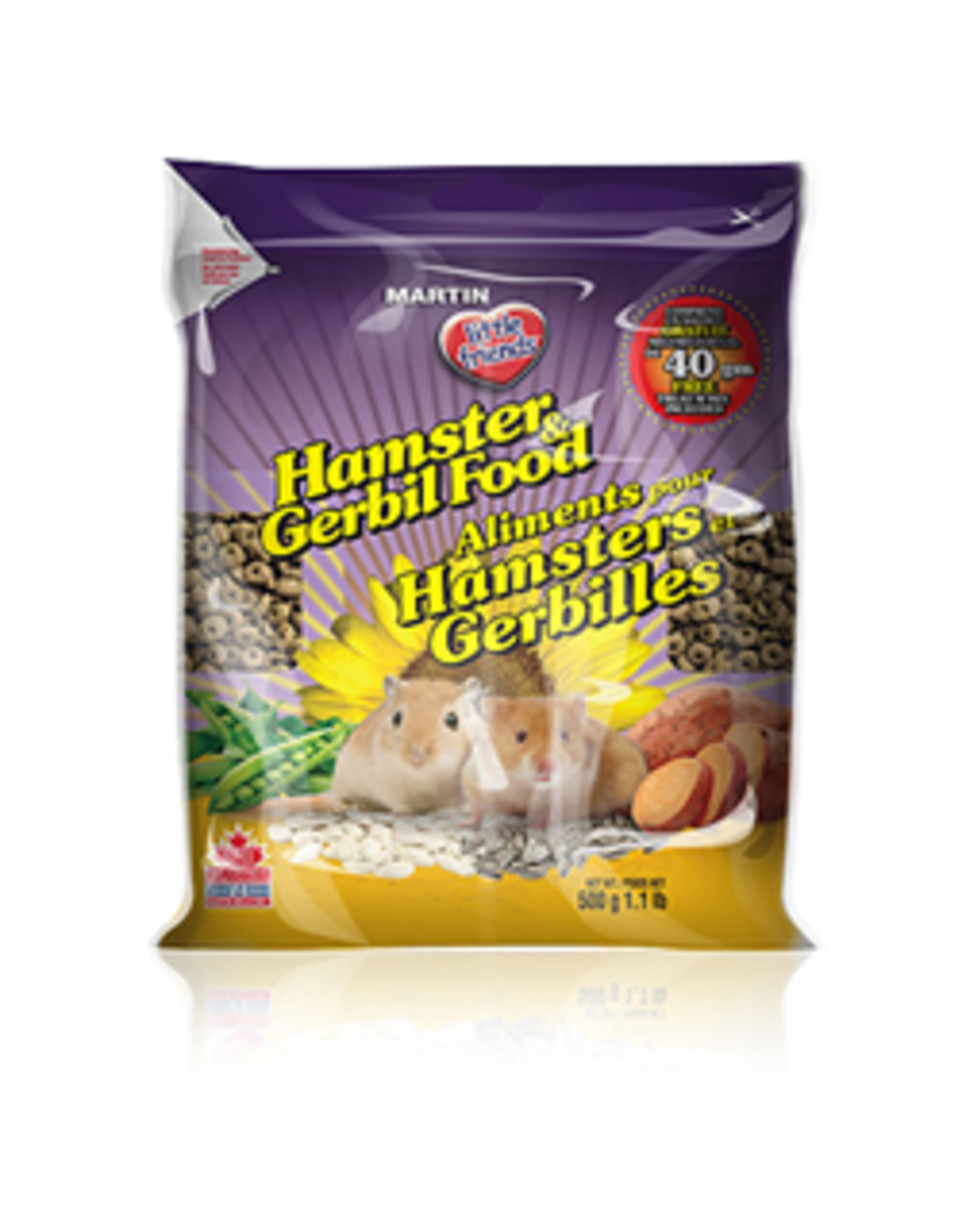 Martin Martin Little Friends Hamster & Gerbil Food 500g