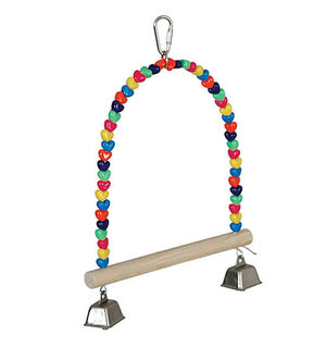 HERO BIRD Parakeet Swing, 9" x 7"