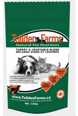 Tollden Farms Tollden Farms Turkey and Vegetable Blend Frozen-Raw Food For Cats and Dogs Tollden Farms Tollden Farms Turkey and Vegetable Blend Frozen-Raw Food For Cats and Dogs