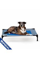K&H K&H™ Coolin' Gel Pet Cot & Cover Grey & Blue Large