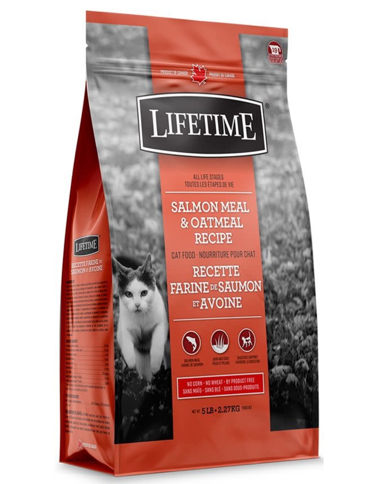 Lifetime Lifetime All Life Stages Salmon and Oatmeal For Cats