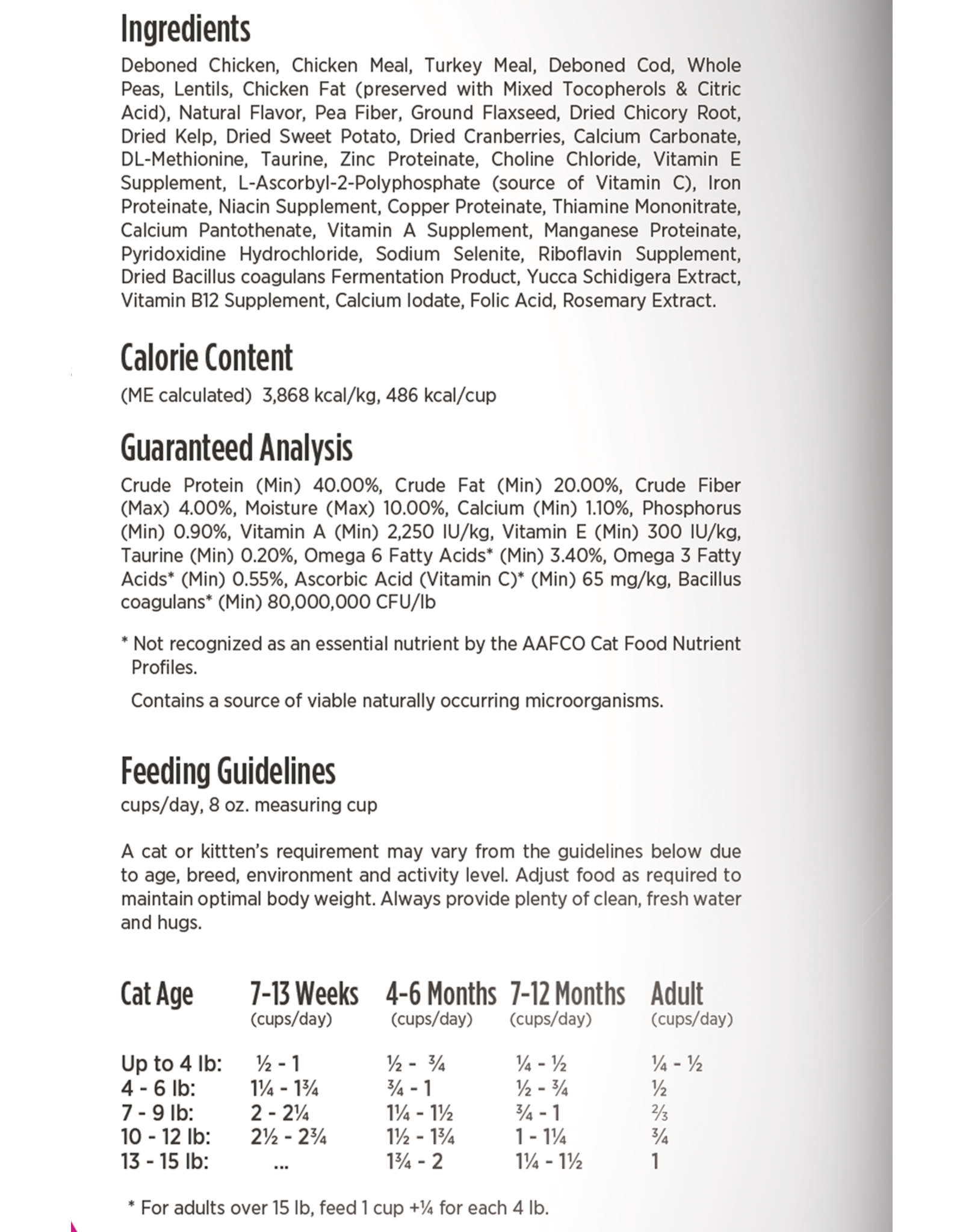 Nulo Nulo Freestyle High-Meat Kibble Chicken & Cod Recipe For Cats and Kittens