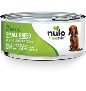 Nulo Nulo Freestyle Grain-Free Wet Food - Duck & Chickpeas Recipe for Small Breeds Dogs 5.5oz single