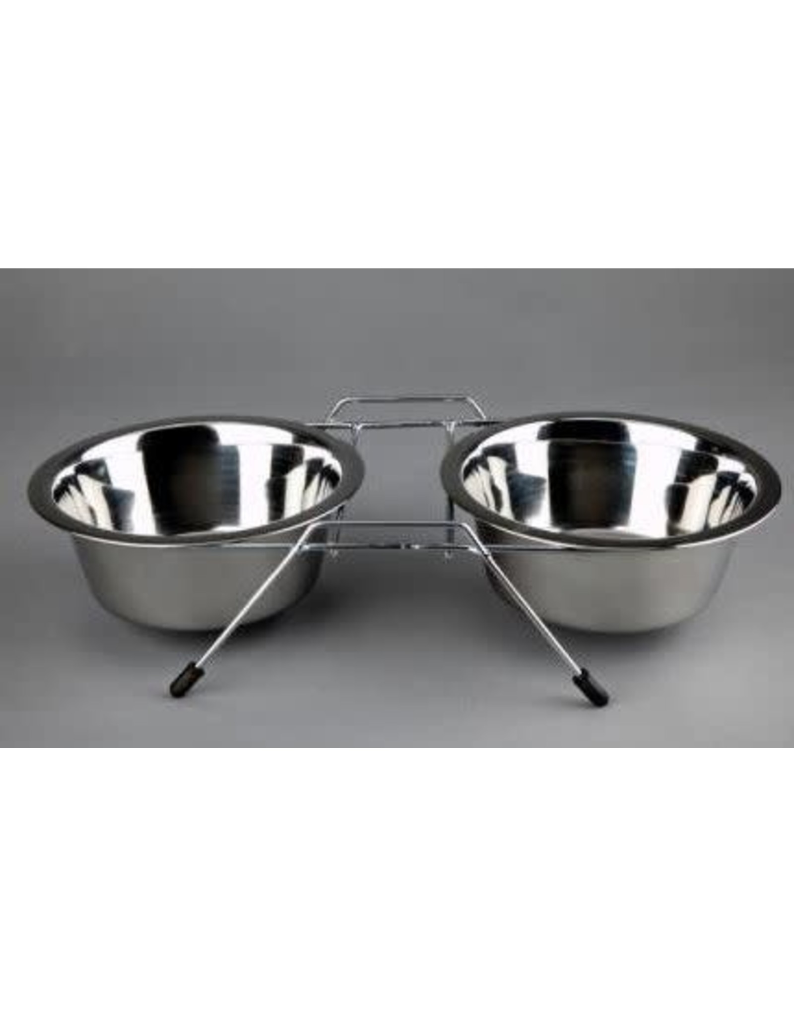 ADVANCE PET Advance Pet Stainless Steel Double Dinner 2x2 qt