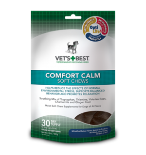 VETS BEST Dog Comfort Calm Soft Chews 1x30pc