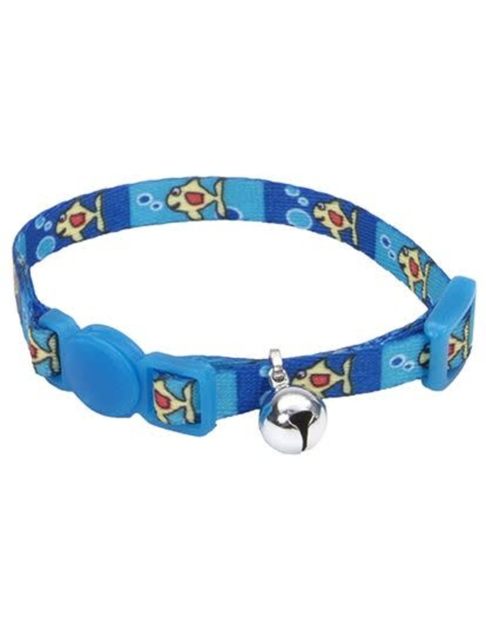 LI'L PALS LI'L PALS-Cat Adjustable Breakaway Kitten Collar Fish with Bubble
