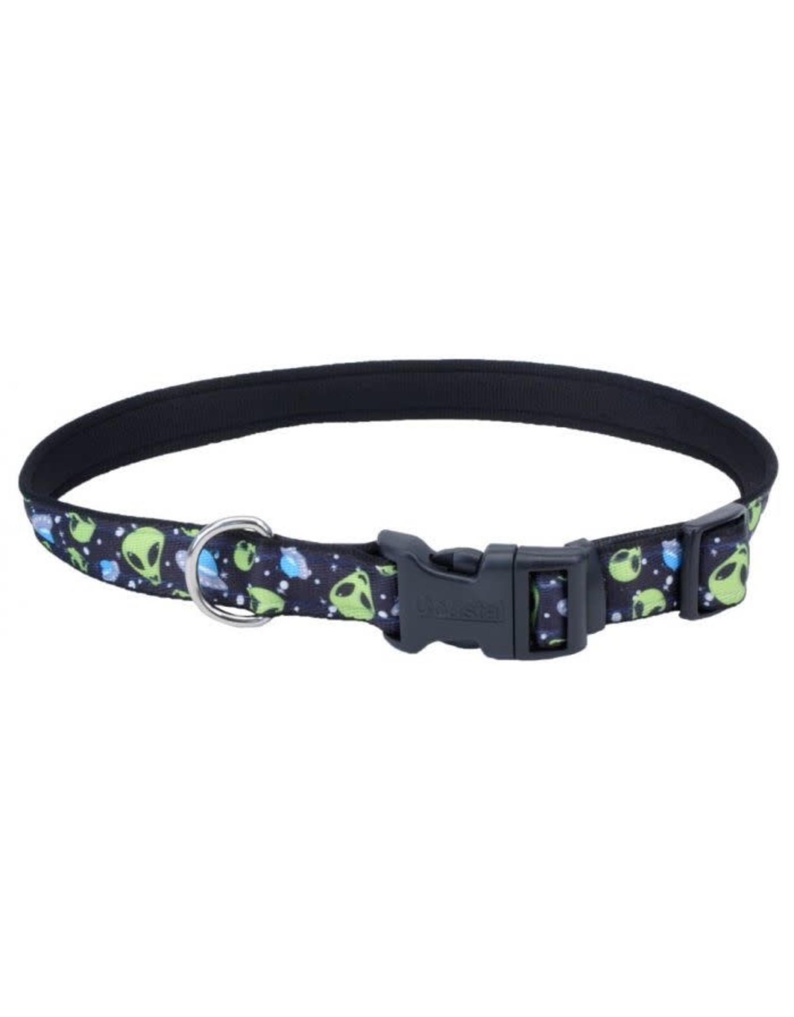 PET ATTIRE- Dog Exclusive Styles Collar Aliens 1X14-20IN