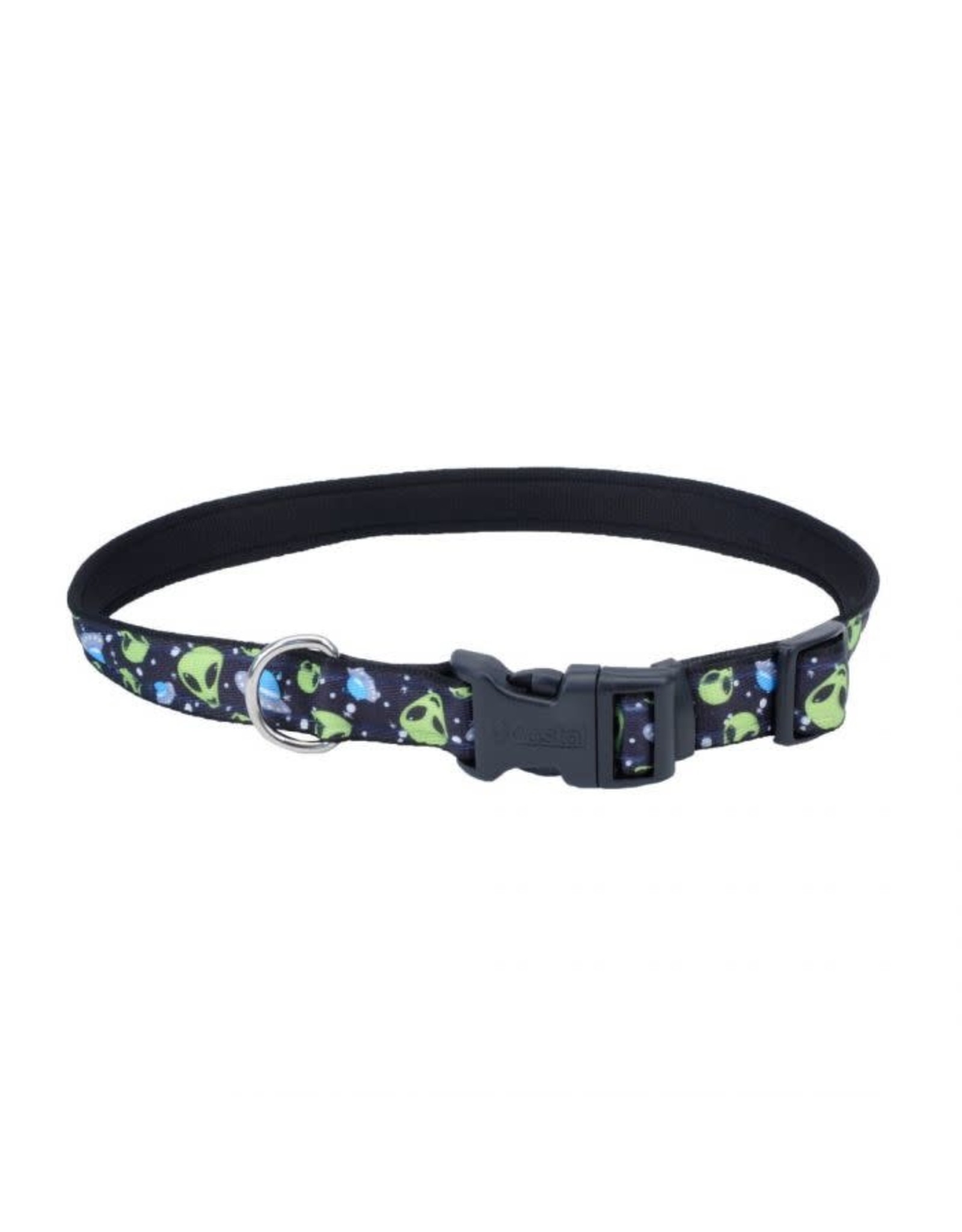 PET ATTIRE- Dog  Exclusive Styles Collar Aliens 1X18-26IN