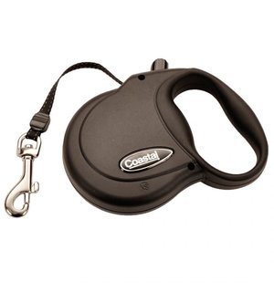 POWER WALKER POWER WALKER- Dog Retractable Leash XSmall Black 16LBX12FT