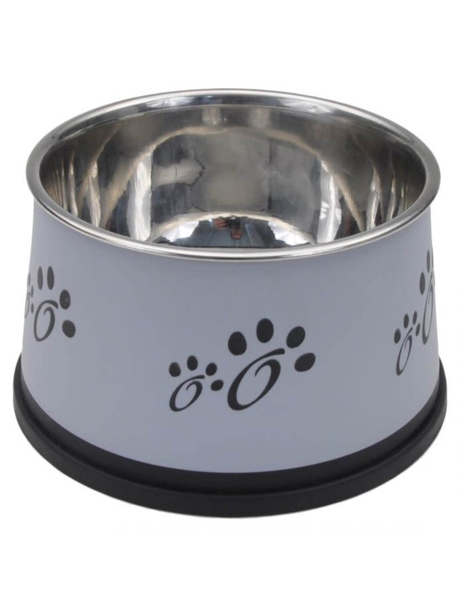 MASLOW MASLOW TRADE -Dog Design Series Dry Ears Bowl Grey Black
