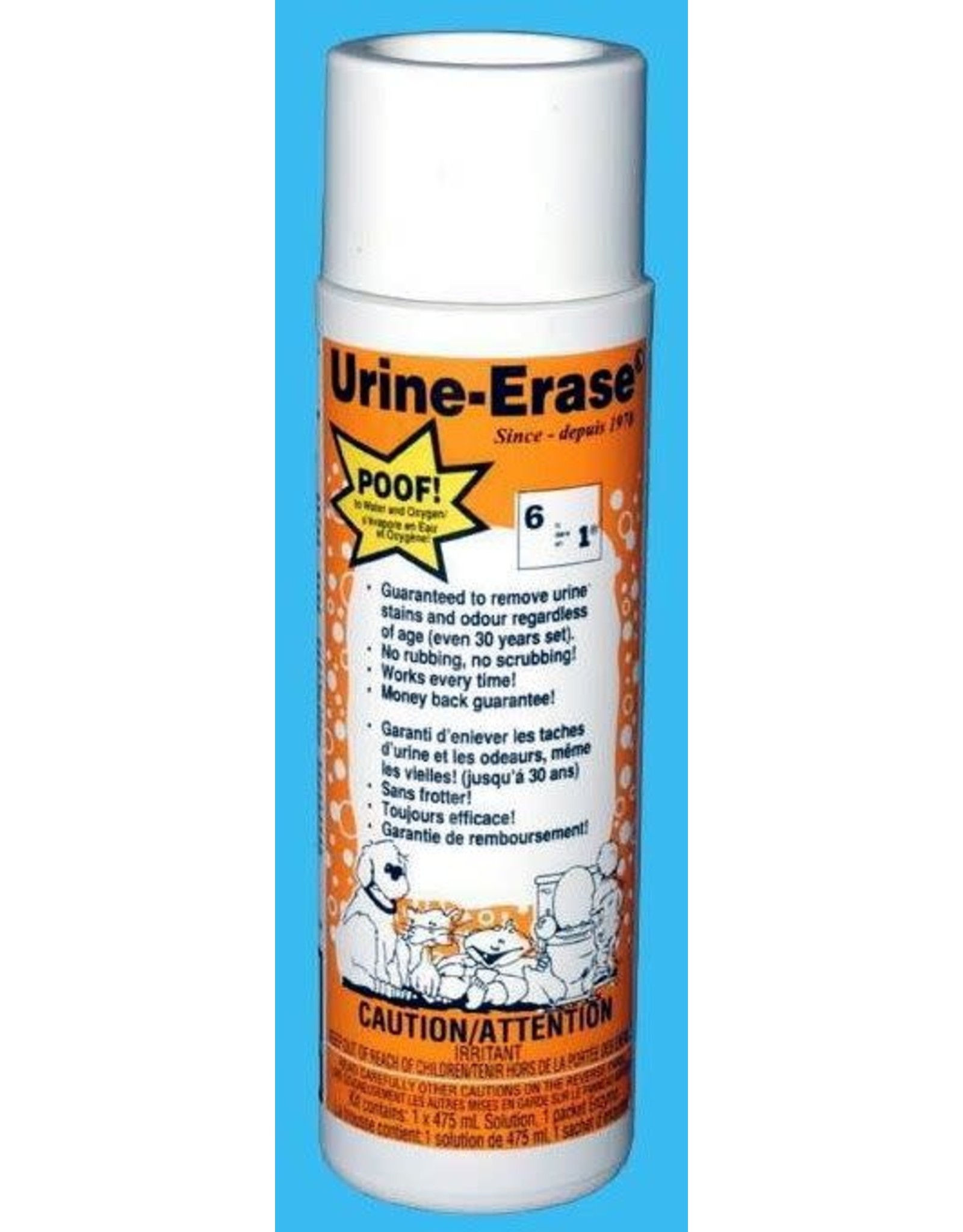 URINE ERASE Stain and Odour Remover 475ml