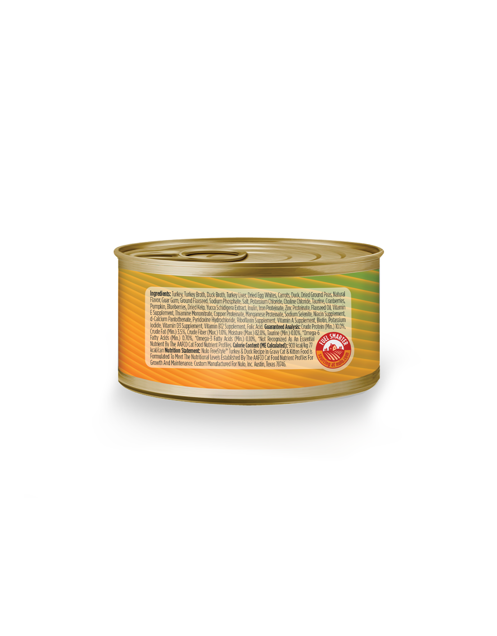 Nulo Nulo  FreeStyle Minced Turkey & Duck Recipe in Gravy for Cats & Kittens 3oz