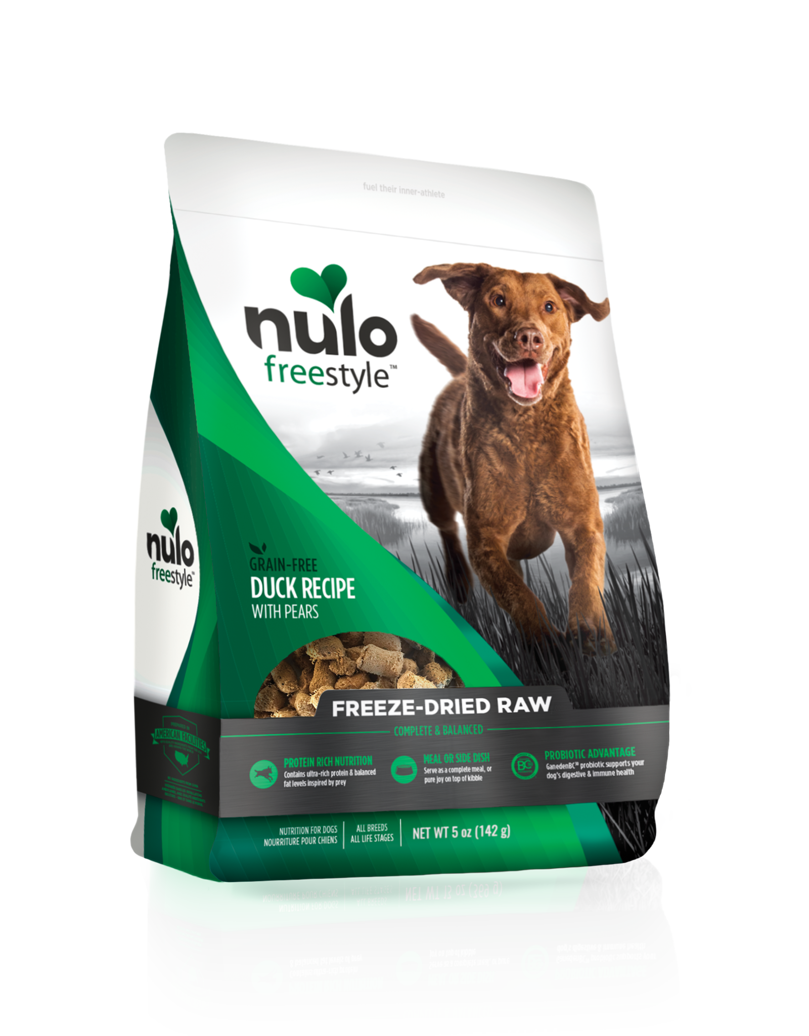 Nulo Nulo Freestyle Freeze-Dried Raw Duck with Pears For Dogs