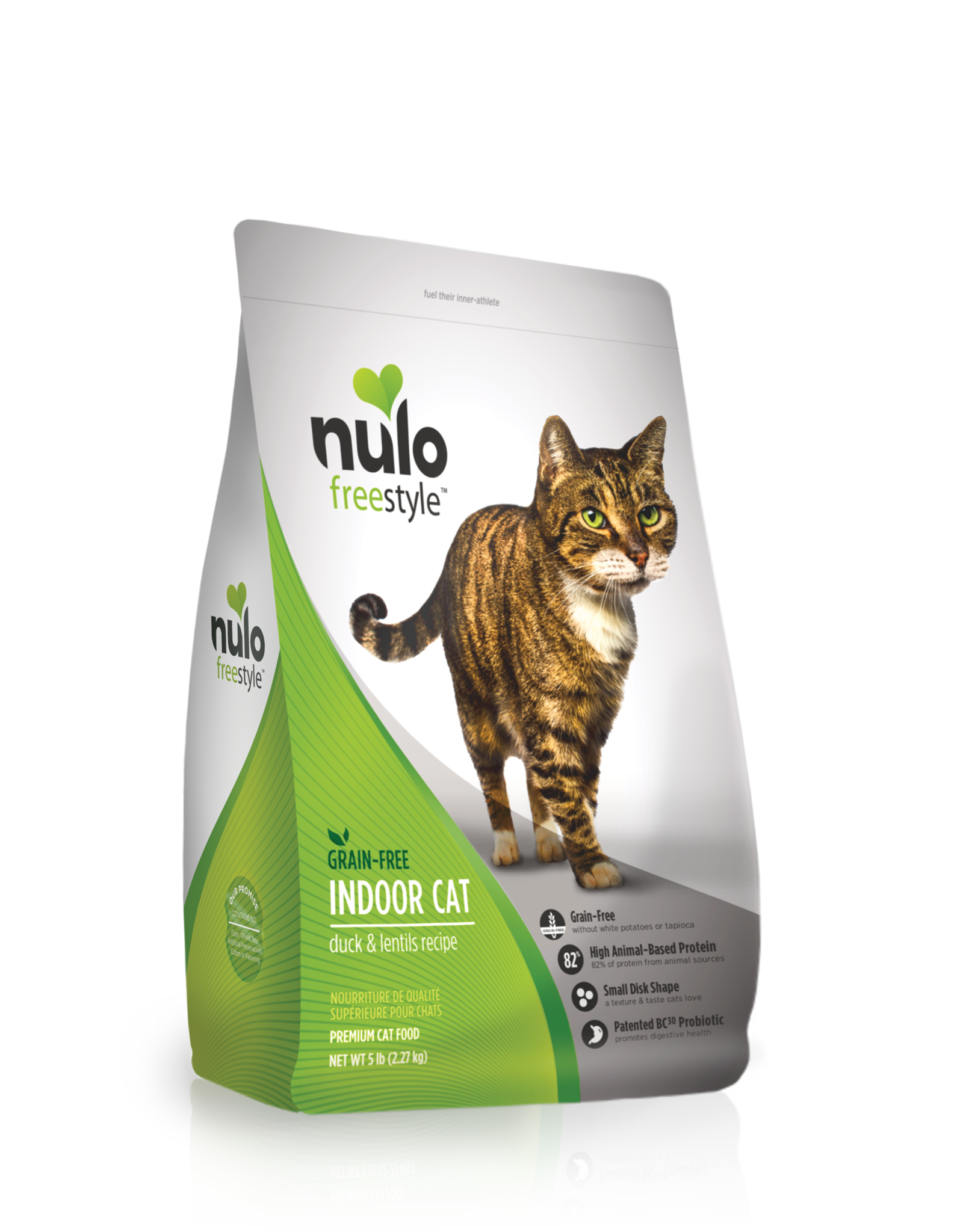 Nulo Nulo Freestyle High Meat Grain Free Kibble Duck & Lentils Recipe for Indoor Cats