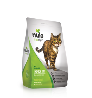 Nulo Nulo Freestyle High Meat Grain Free Kibble Duck & Lentils Recipe for Indoor Cats