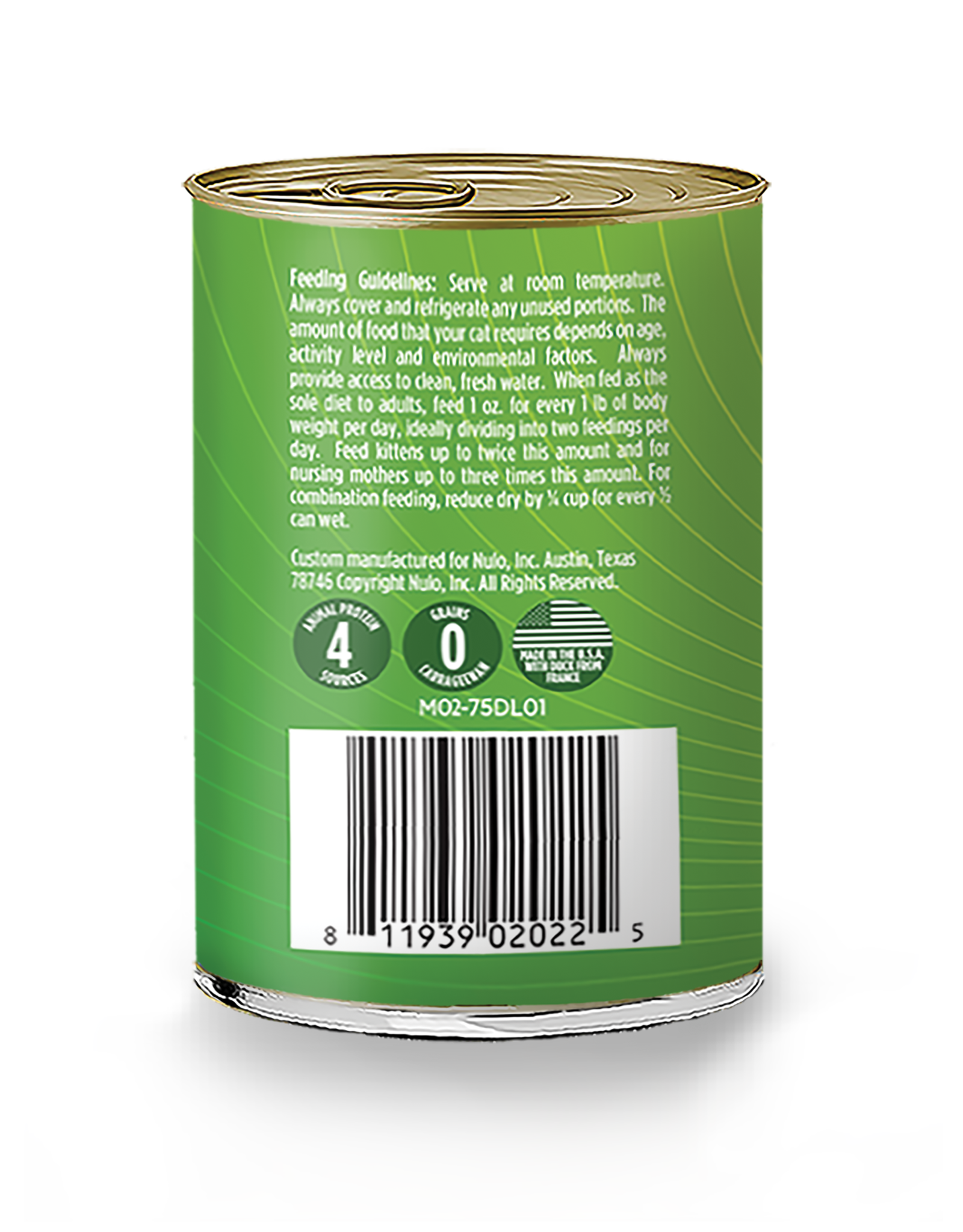 Nulo Nulo  FreeStyle  Duck and Tuna Recipe  For Cats