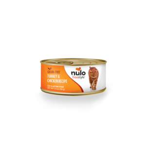 Nulo Nulo Freestyle Wet Food - Turkey & Chicken Recipe For Cats