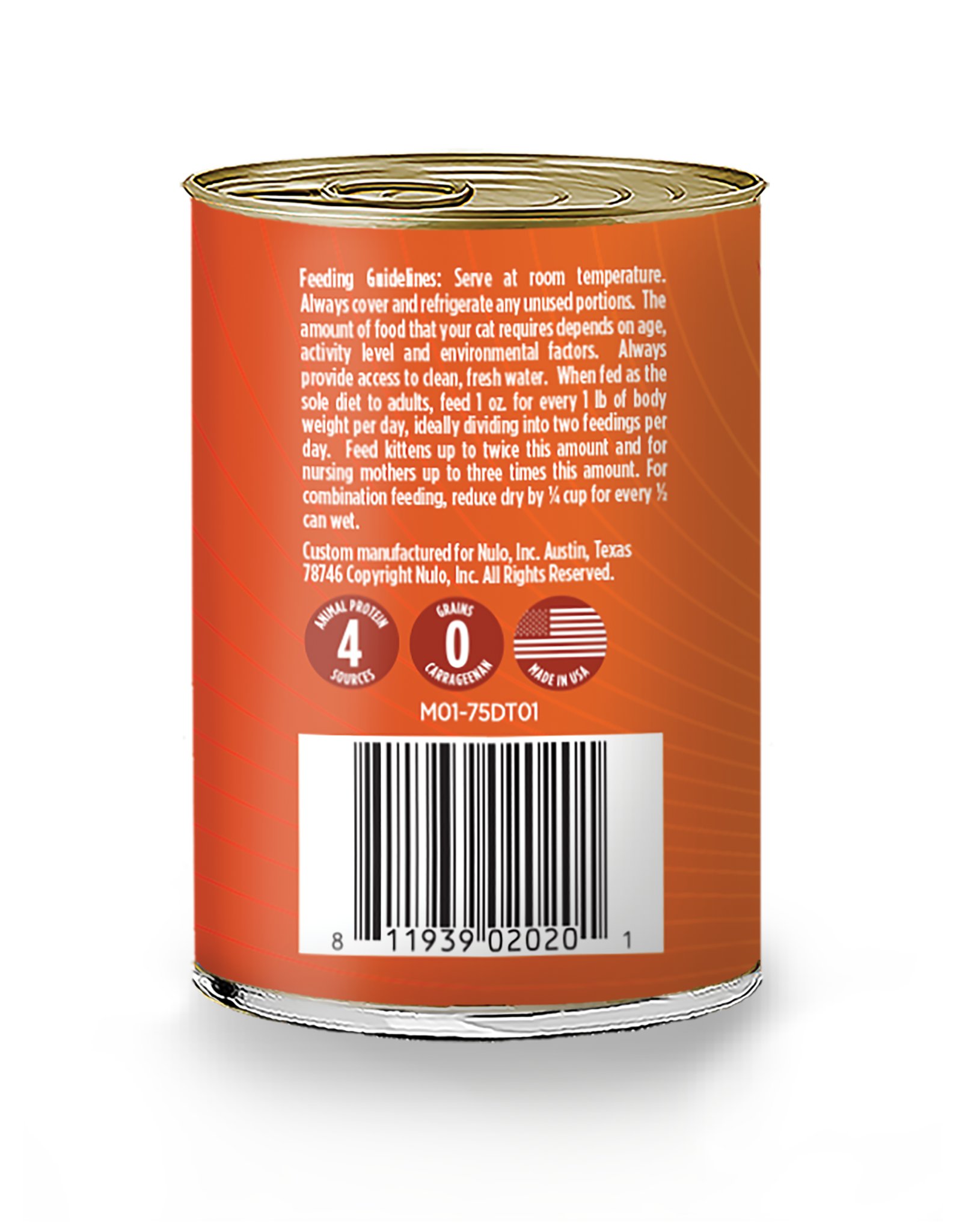 Nulo Nulo Freestyle Wet Food - Turkey & Chicken Recipe For Cats