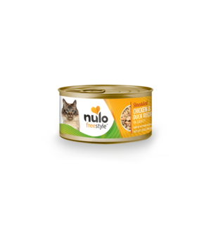 Nulo Nulo Freestyle Shredded Wet Food - Chicken & Duck Recipe For Cats & Kittens 3oz single