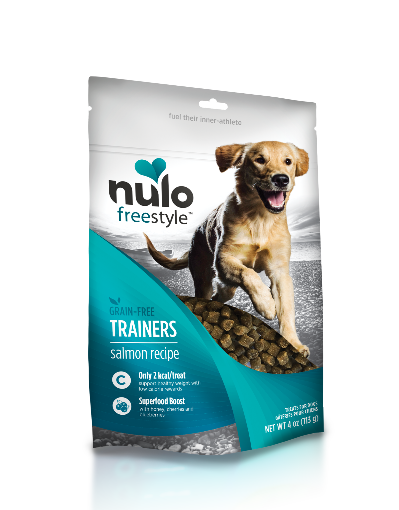 Nulo Nulo Freestyle Training Treats - Salmon Recipe for Dogs  4oz