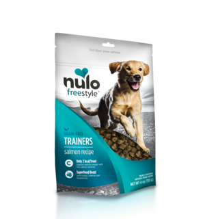Nulo Nulo Freestyle Training Treats - Salmon Recipe for Dogs  4oz