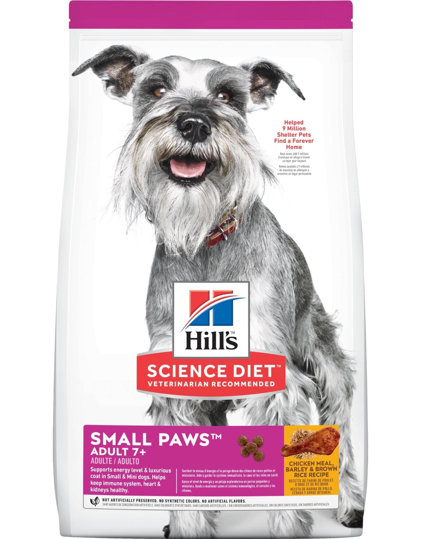 Hill S Science Diet Adult Dogs 7 Small Paws Fortune Pet Mart