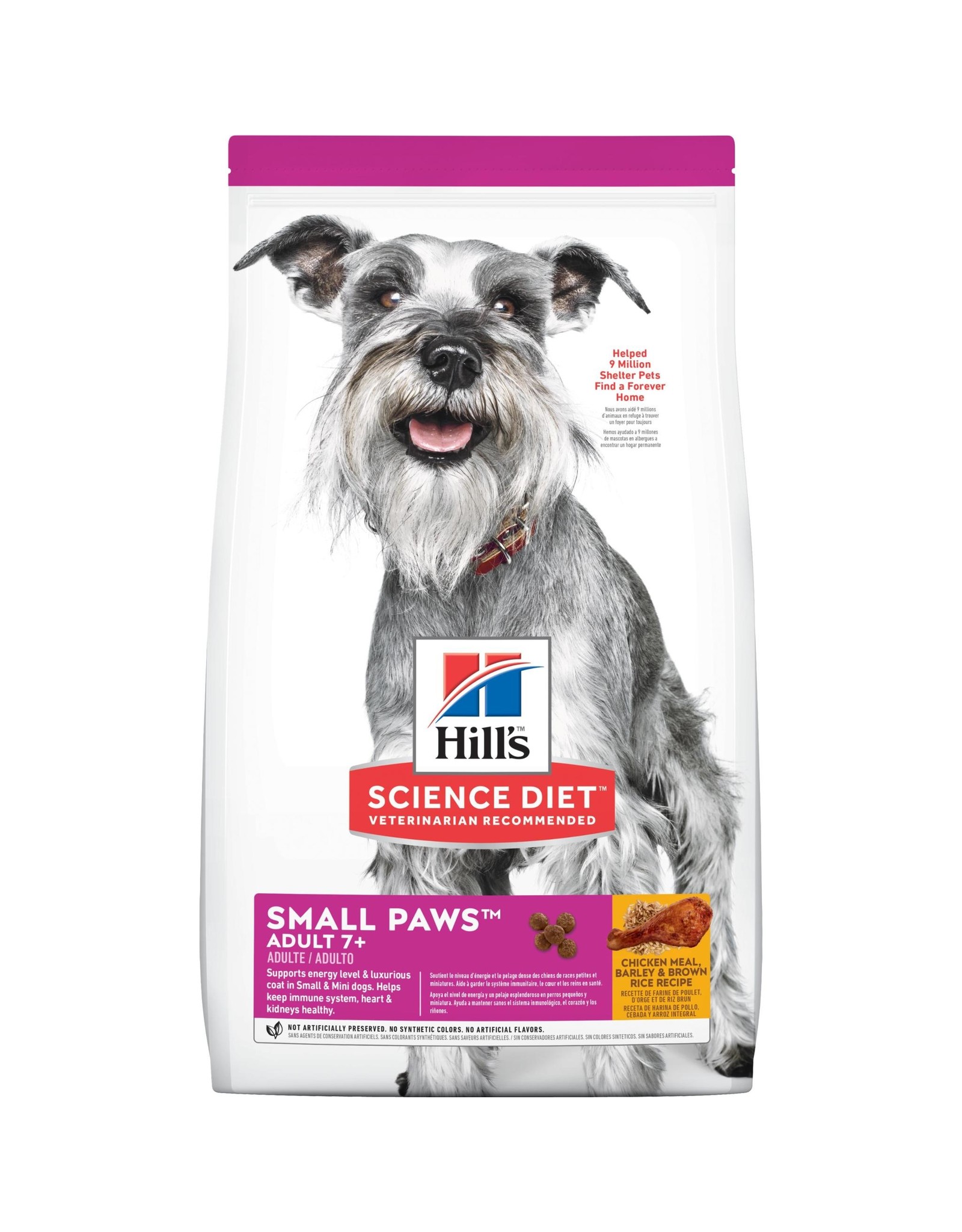 Hill's Science Diet Hill's Science Diet Senior 7+ Small Paws Dry Dog Food, Chicken Meal, Barley & Brown Rice Recipe