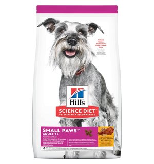 Hill's Science Diet Hill's Science Diet Senior 7+ Small Paws Dry Dog Food, Chicken Meal, Barley & Brown Rice Recipe,