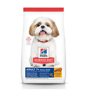 Hill's Science Diet Hill's Science Diet Senior 7+ Small Bites Dry Dog Food, Chicken Meal, Barley & Brown Rice Recipe