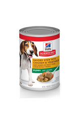 Hill's Science Diet Hill's Science Diet Puppy Canned Dog Food, Savory Stew with Chicken & Vegetables, 12.8 oz,  wet dog food Hill's Science Diet Hill's Science Diet Puppy Canned Dog Food, Savory Stew with Chicken & Vegetables, 12.8 oz,  wet dog food