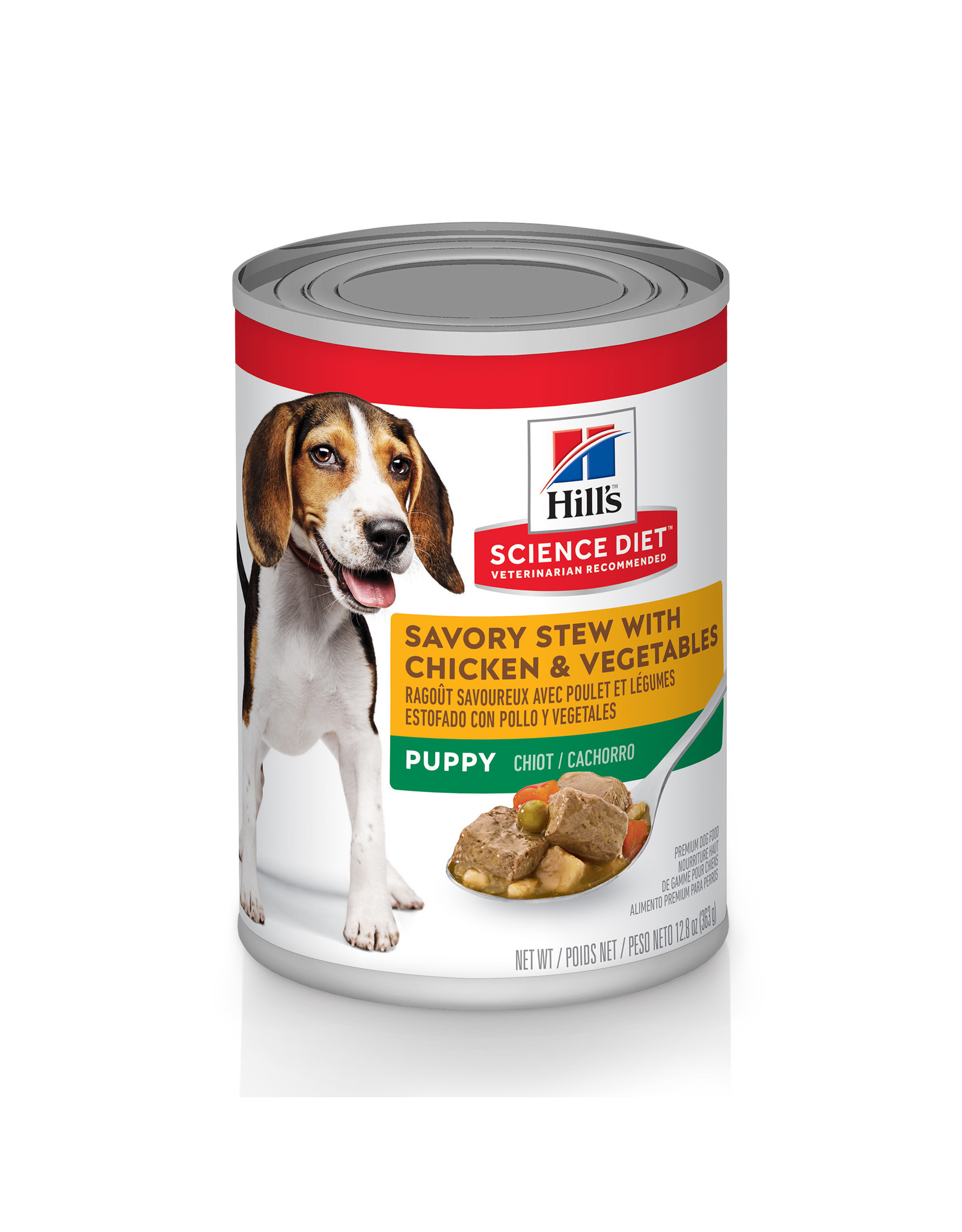 Hill's Science Diet Hill's Science Diet Puppy Canned Dog Food, Savory Stew with Chicken & Vegetables, 12.8 oz,  wet dog food