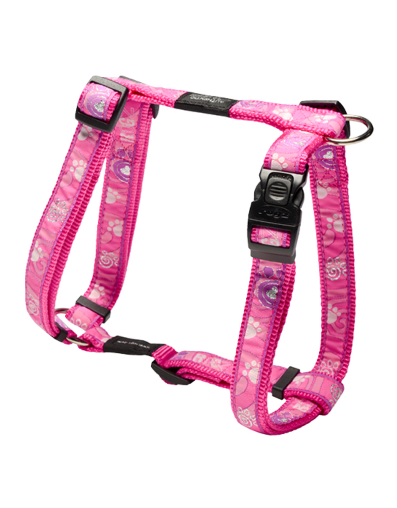 ROGZ JB Harness Small Pink Paw
