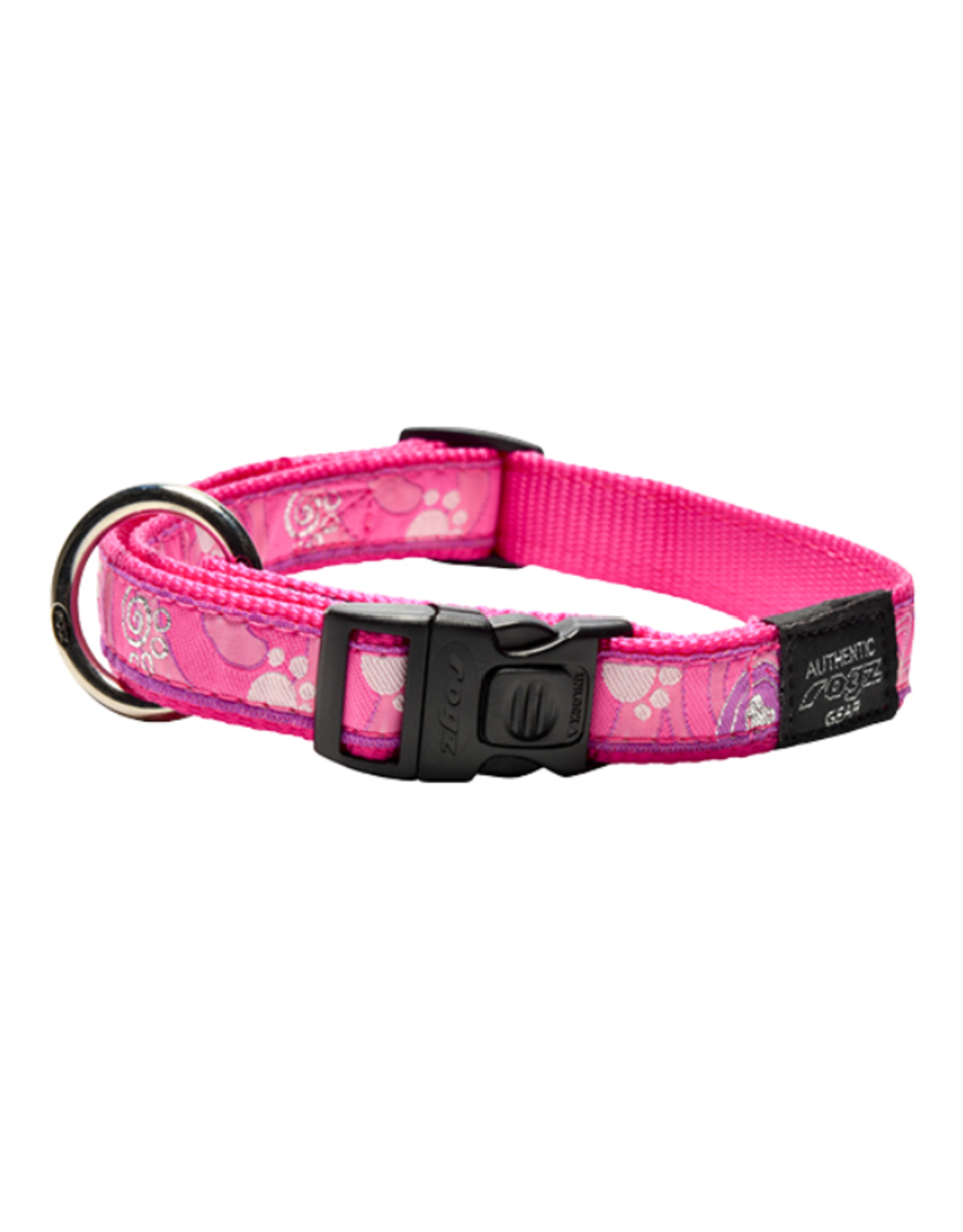 ROGZ SC Collar Medium Pink Paw