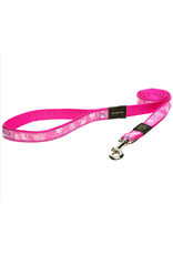 ROGZ SC Lead 6ft Pink Paw Medium ROGZ SC Lead 6ft Pink Paw Medium