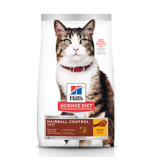 Hill's Science Diet Hill's Science Diet Adult Hairball Control Dry Cat Food, Chicken Recipe