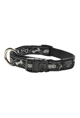 ROGZ Rogz Side-Release Collar Large Black Bone