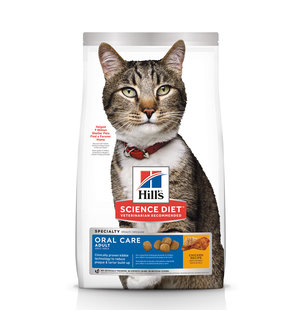 Hill's Science Diet Hill's Science Diet Adult Oral Care Chicken Recipe Dry Cat Food for dental health