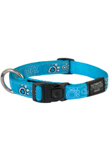 ROGZ JB Collar Small Turq.Paw