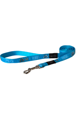 ROGZ JB Lead 6ft Turq.Paw Small
