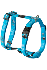 ROGZ JB Harness Small Turq.Paw