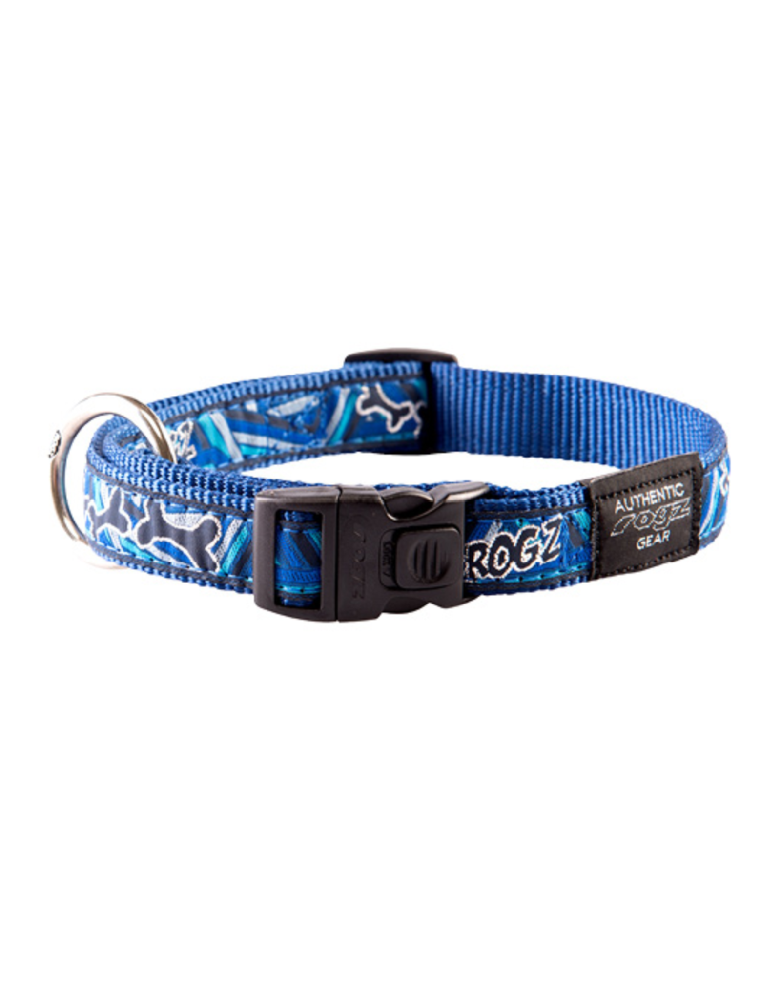 ROGZ Rogz Side-Release Collar Large Navy Zen