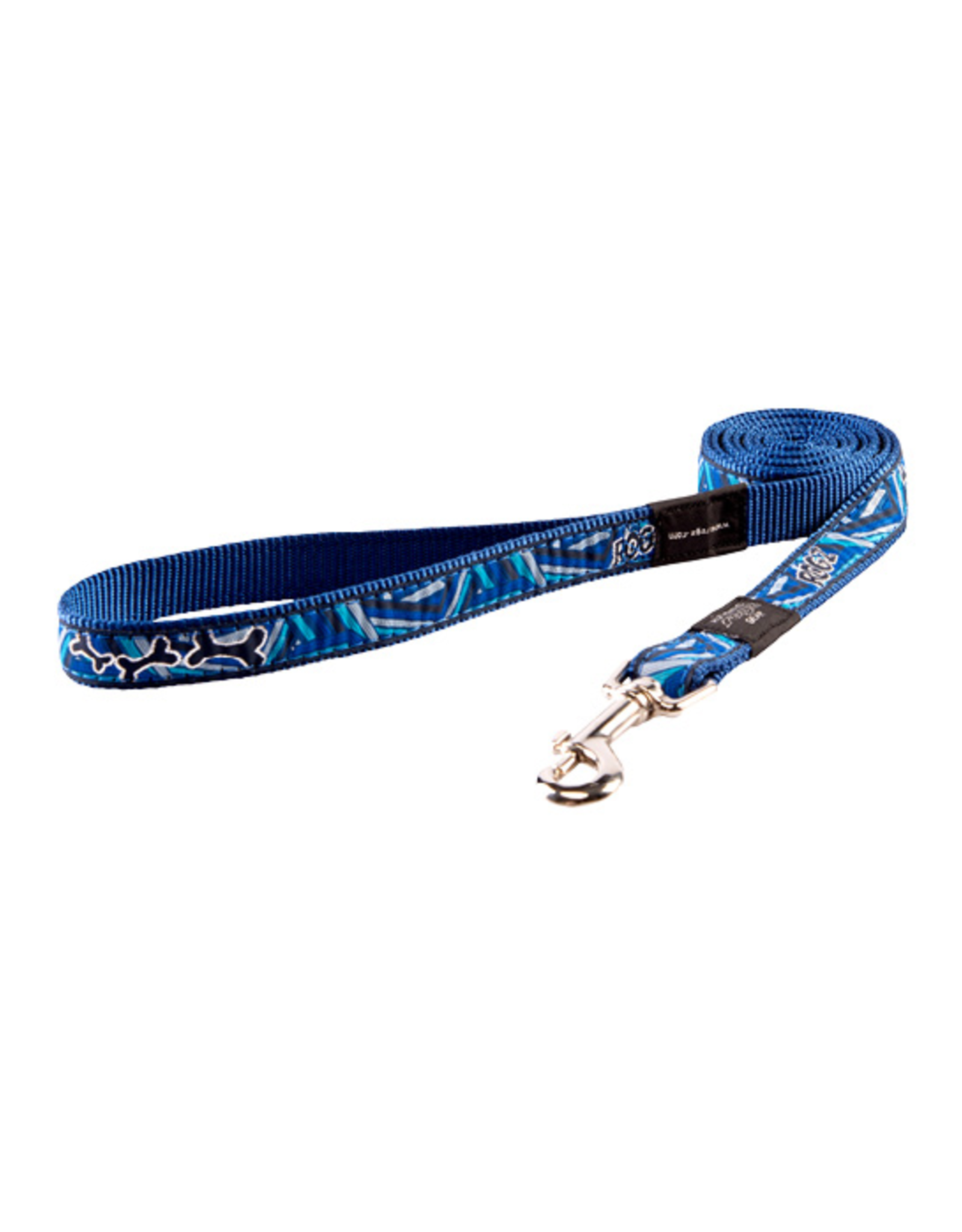 ROGZ Rogz Fixed Lead 6ft Navy Zen