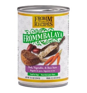 Fromm Fromm Family Recipes Frommbalaya Pork, Vegetable & Rice Stew Canned Dog Food 12.5oz