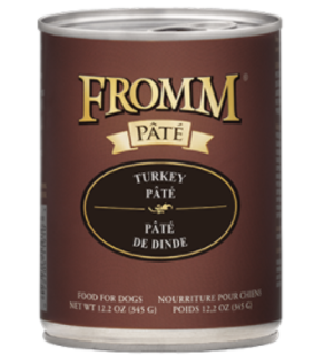 Fromm Fromm Turkey Pate Canned Dog Food 12.2oz