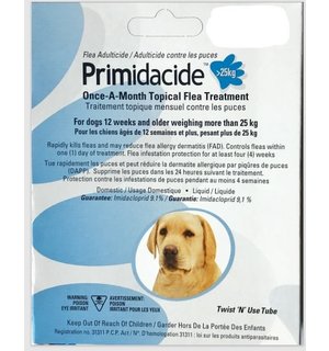 Primidacide Primidacide Flea Treatment  for Dogs >25 Kg